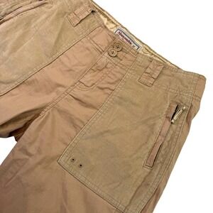 Abercrombie‎ & Fitch Cargo Pants Y2K Pockets Khaki Casual Size 27 Long NEW